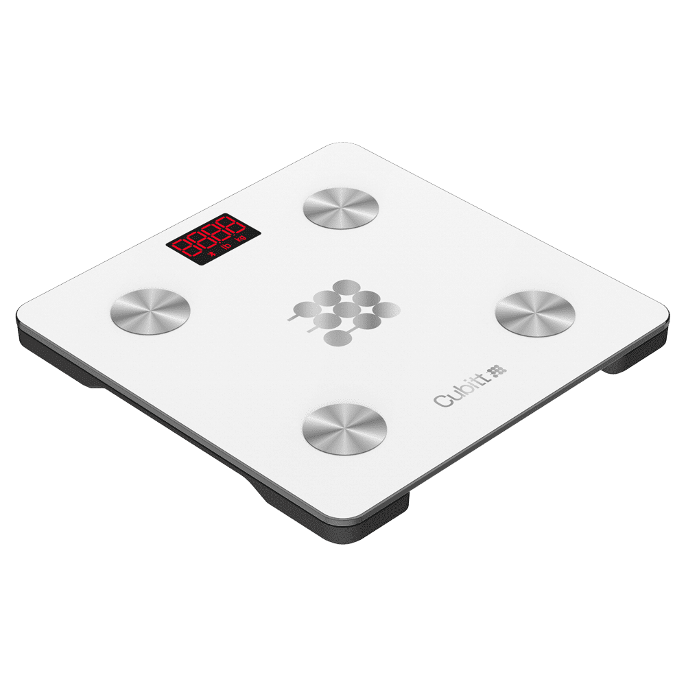 Cubitt Smart Scale - Wireless Weight Scale with Smartphone App Sync with Bluetooth