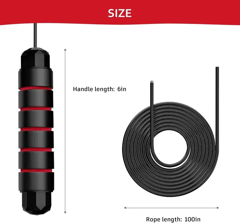 Adjustable Steel Wire Skipping Rope with 3M Adjustable Ropes, Unisex Lightweight Design, Non-Slip Foam Handles, High-Speed Ball Bearings, for Home Gym Fitness Training & Outdoor Fun