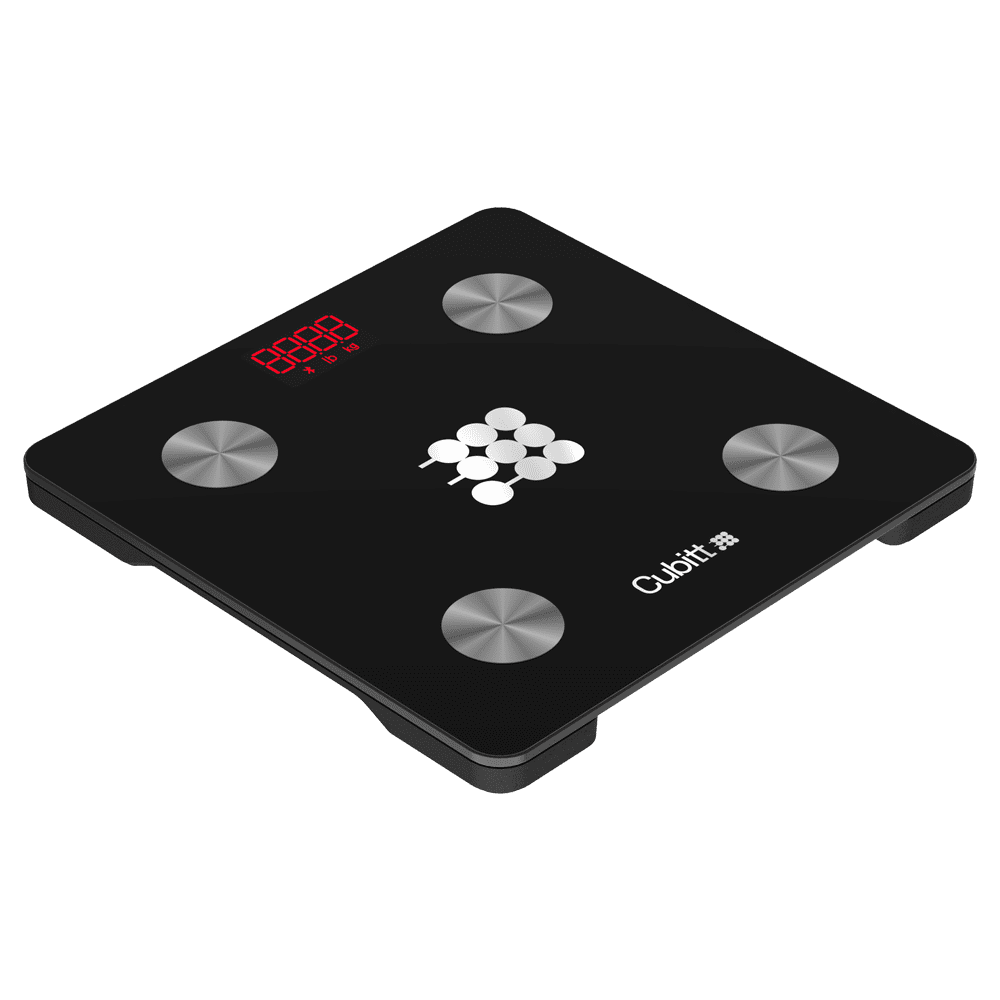 Cubitt Smart Scale - Wireless Weight Scale with Smartphone App Sync with Bluetooth