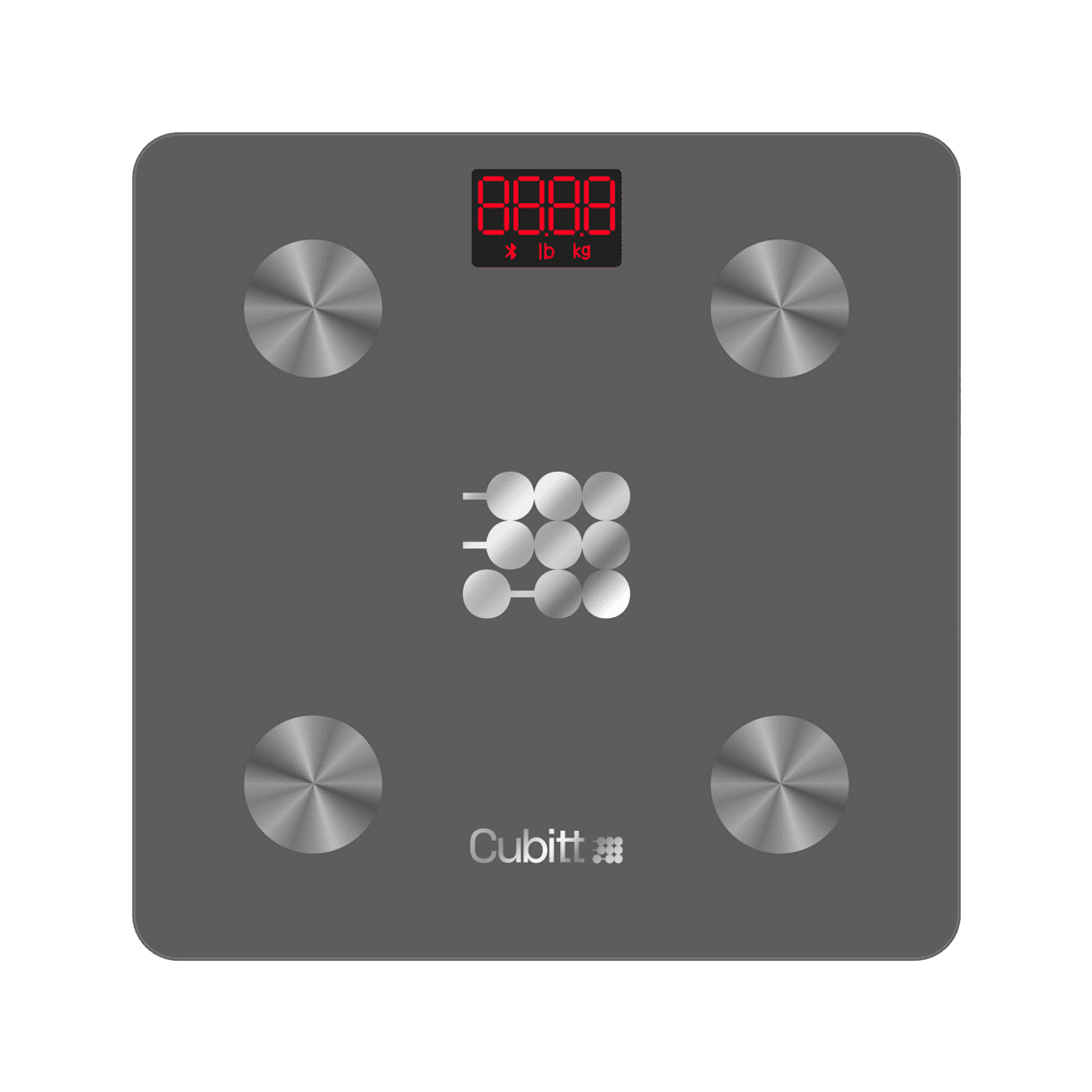 Cubitt Smart Scale - Wireless Weight Scale with Smartphone App Sync with Bluetooth