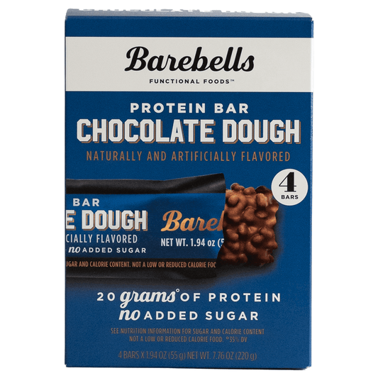 Protein Bars with 20G High Protein, 1.9Oz Bars, Chocolate Dough - 4 Count