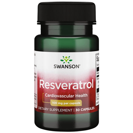 Resveratrol 100 Mg 30 Capsules