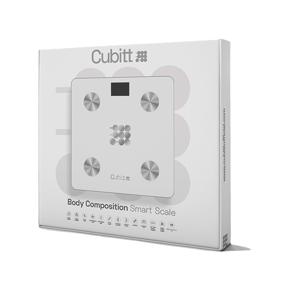 Cubitt Smart Scale - Wireless Weight Scale with Smartphone App Sync with Bluetooth