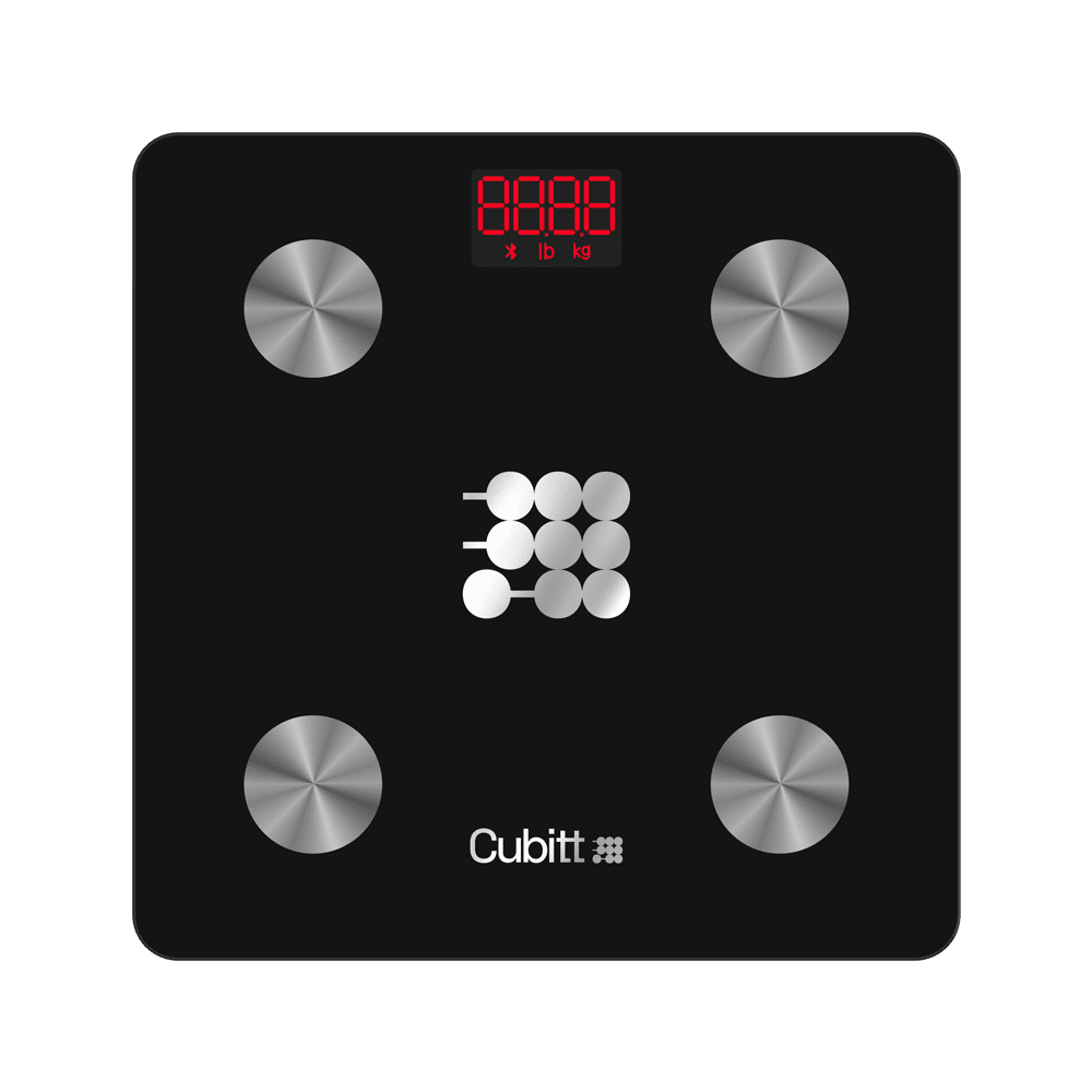 Cubitt Smart Scale - Wireless Weight Scale with Smartphone App Sync with Bluetooth