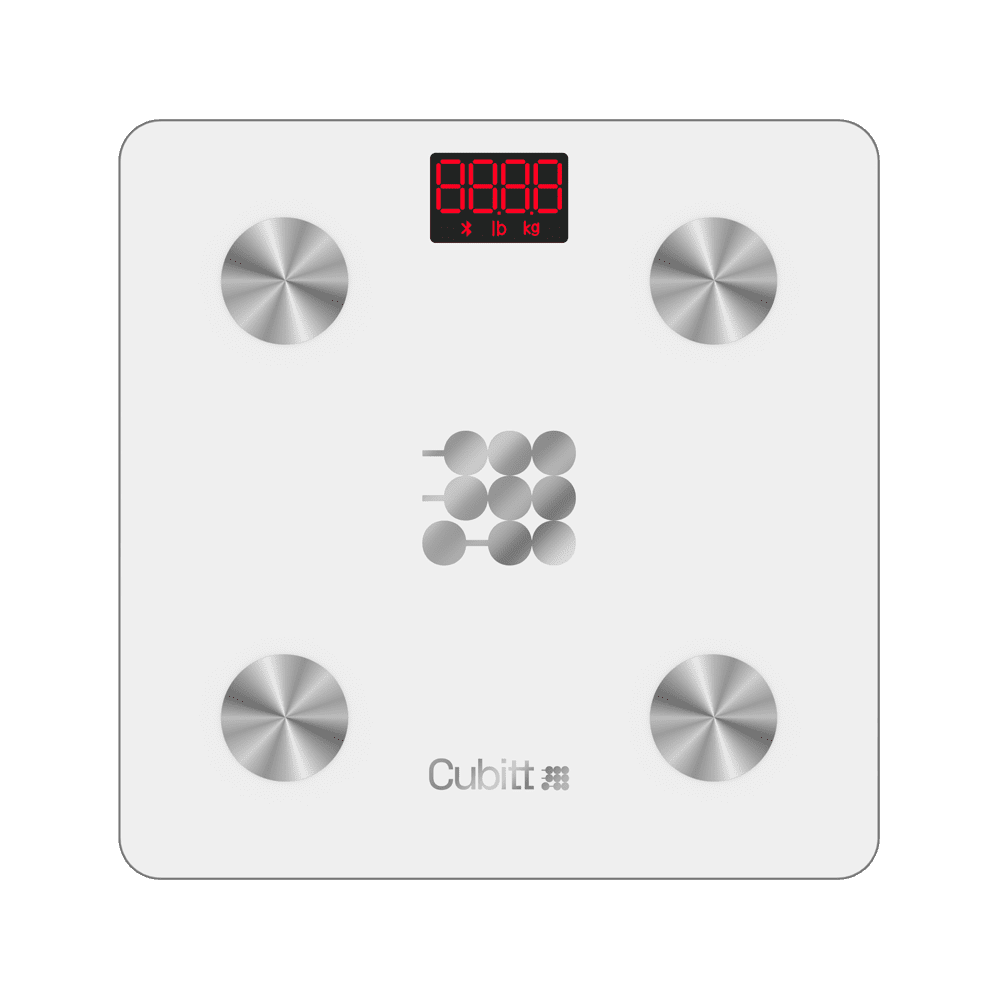 Cubitt Smart Scale - Wireless Weight Scale with Smartphone App Sync with Bluetooth